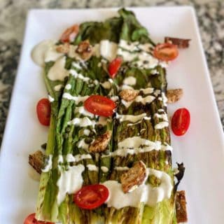 Grilled Caesar Salad