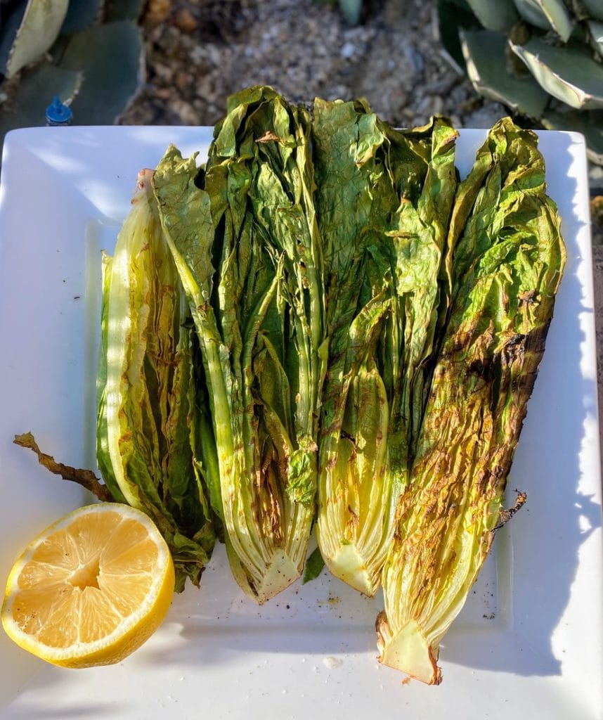 Grilled Lettuce