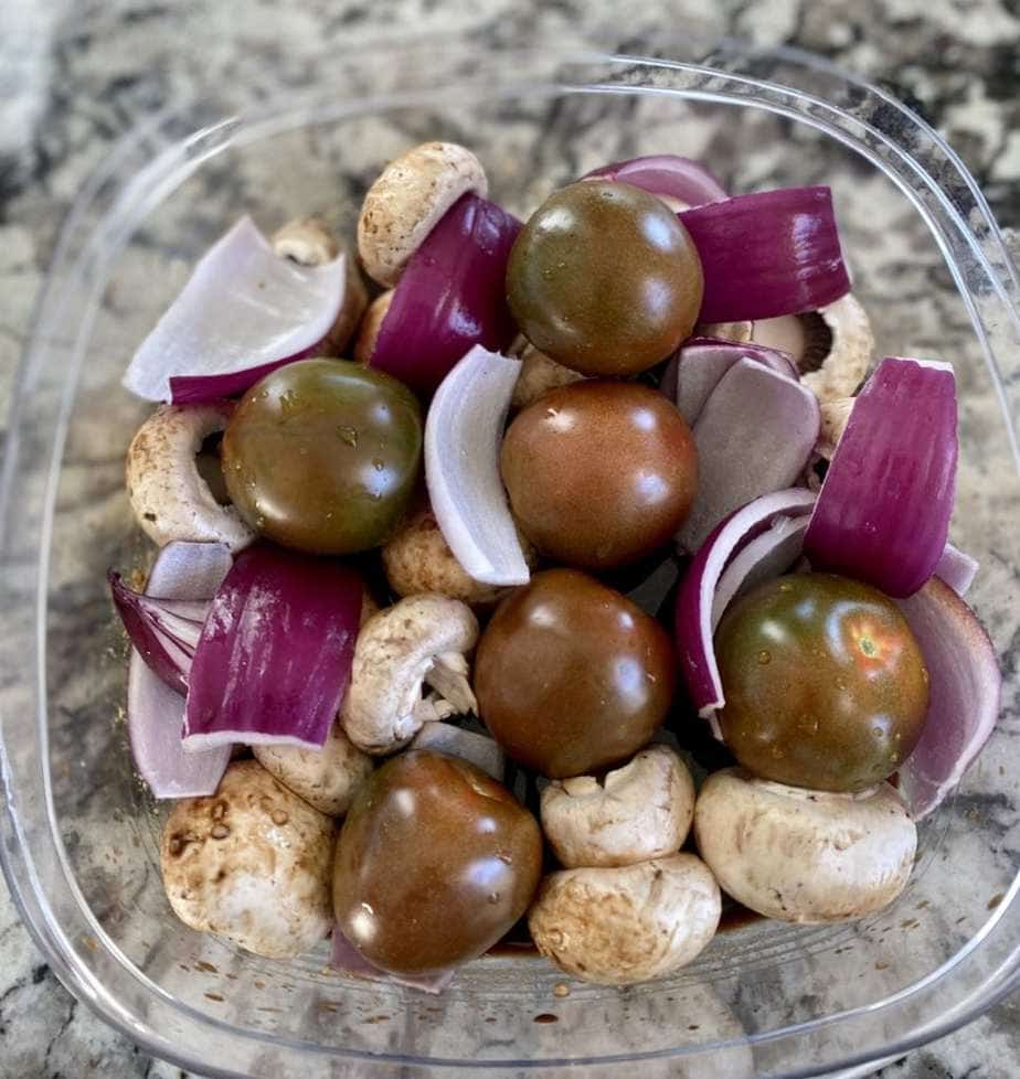 marinated vegetables