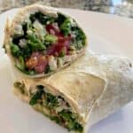 Hummus Tabbouleh Wrap