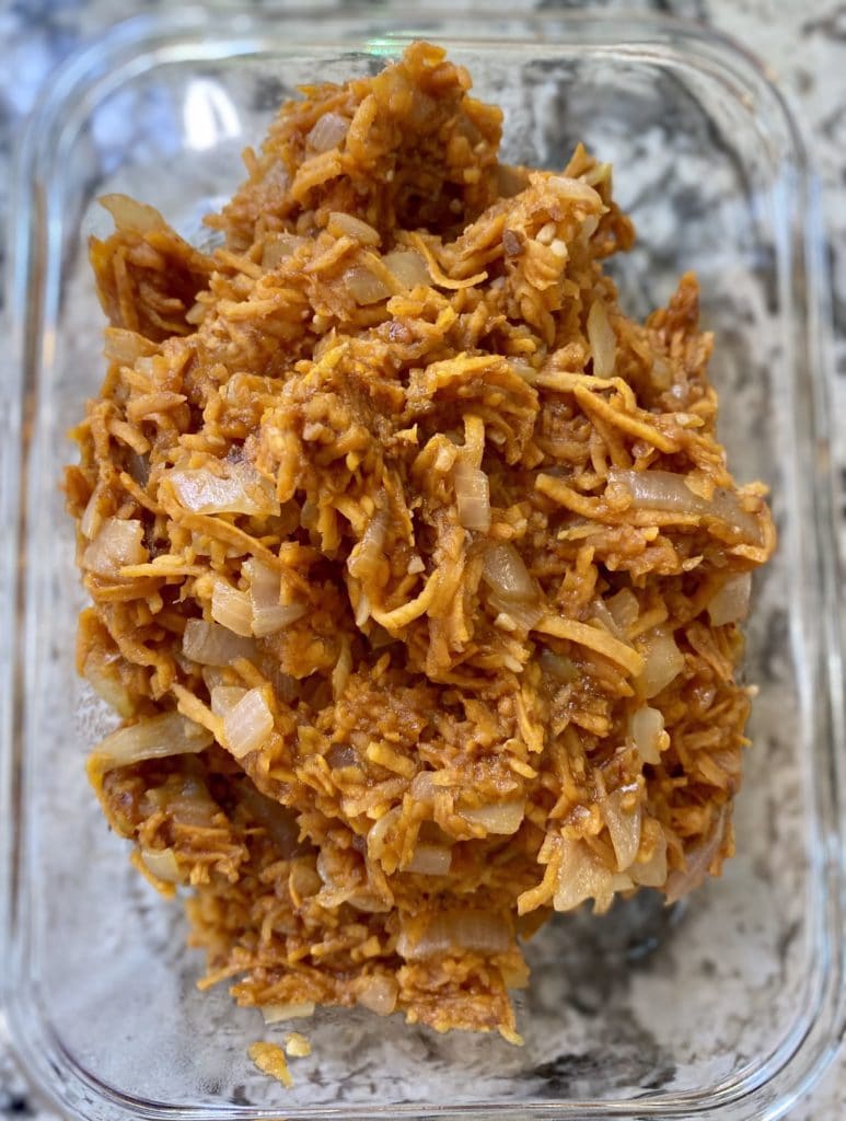 Meal Prep Pulled Pork Sweet Potatoes