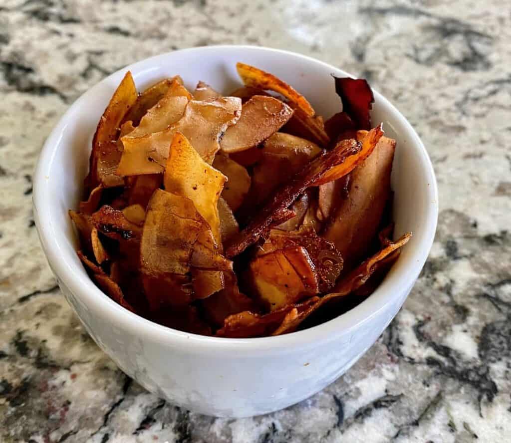vegan coconut bacon
