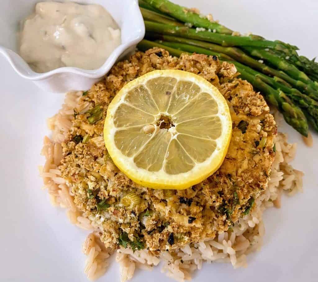 vegan crab cake recipe