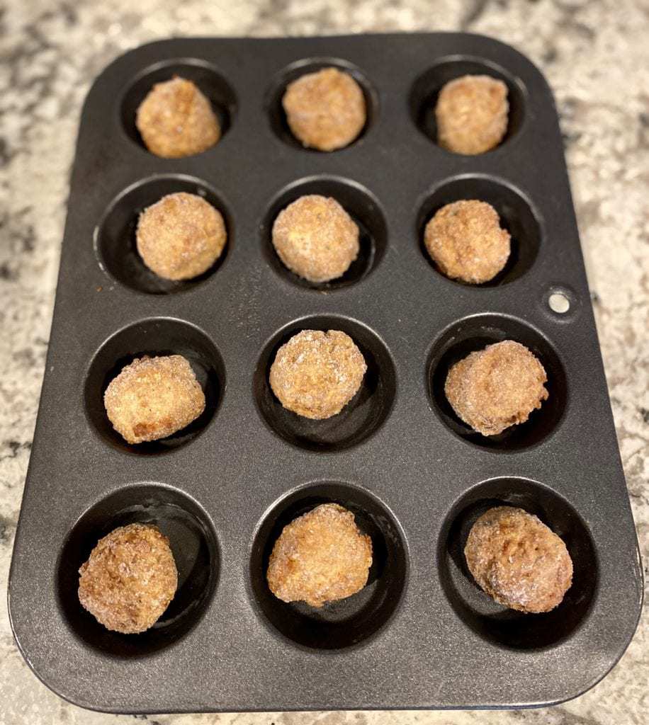 baked lentil meatballs