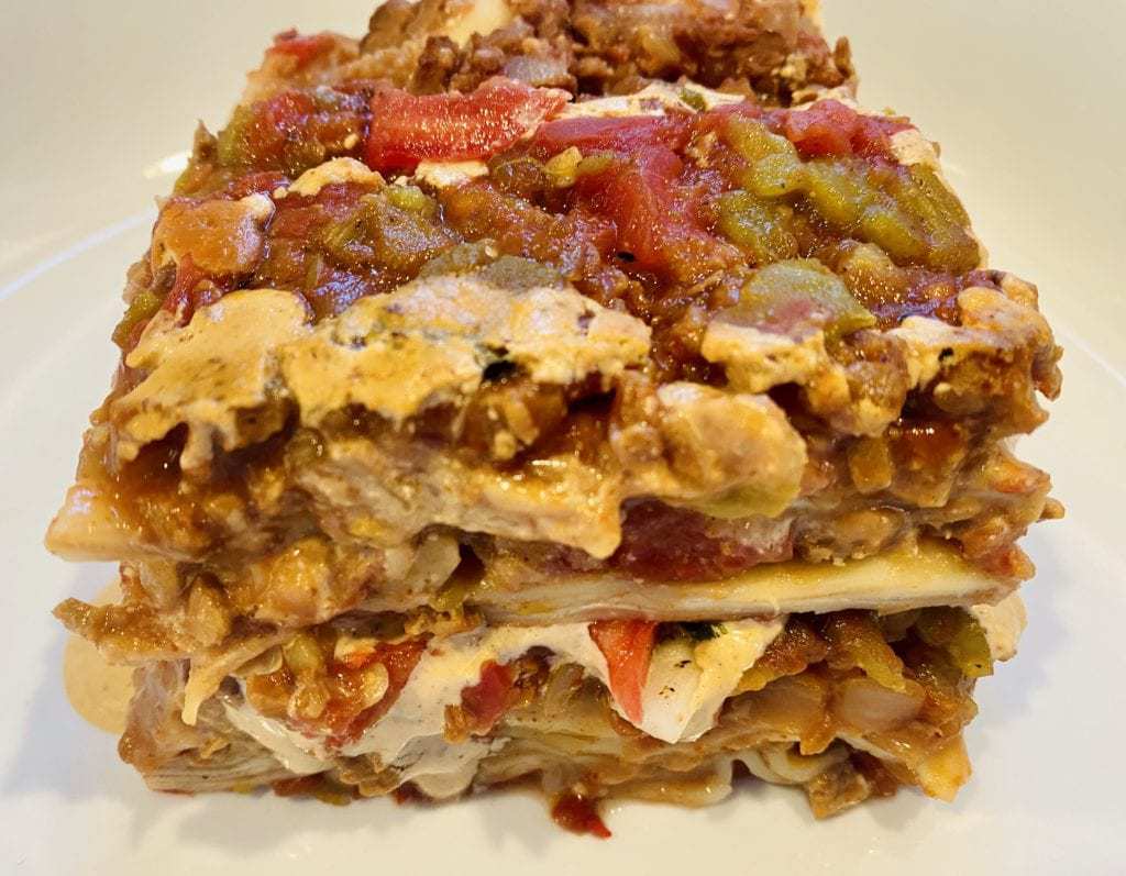 Vegetarian Mexican Lasagna Recipe