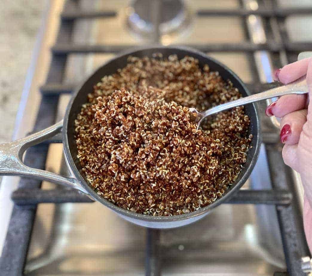Cooking outlet red quinoa