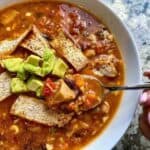 vegan tortilla soup