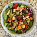 Roasted vegetabale salad