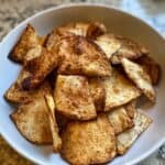 Cinnamon tortilla chips