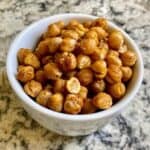 air-fried chickpeas