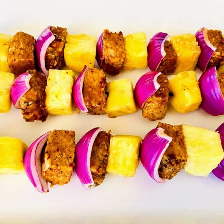 Tempeh Kabobs Kathy's Vegan Kitchen