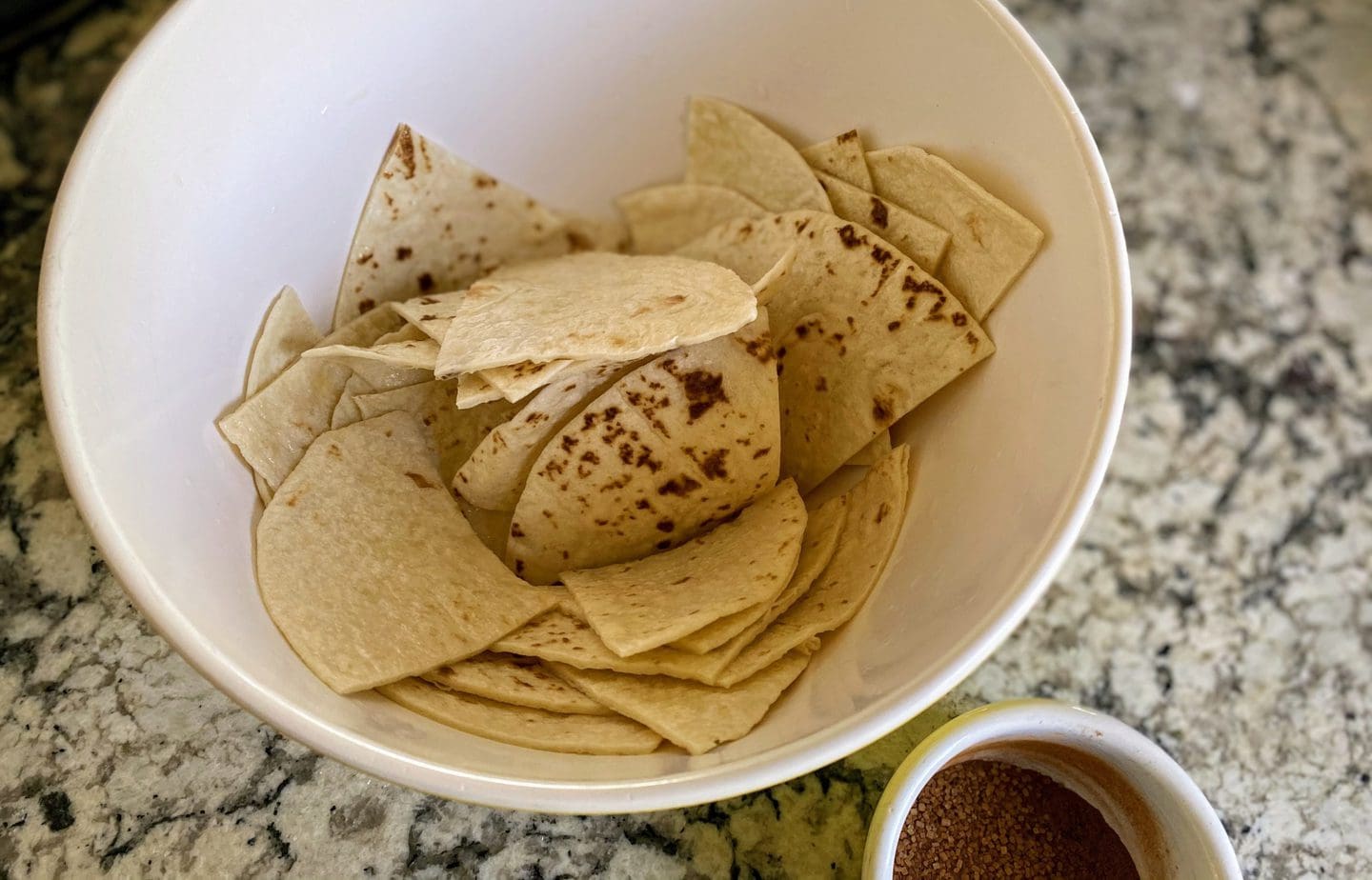 How Do You Make OilFree Cinnamon Tortilla Chips? Kathy's Vegan Kitchen