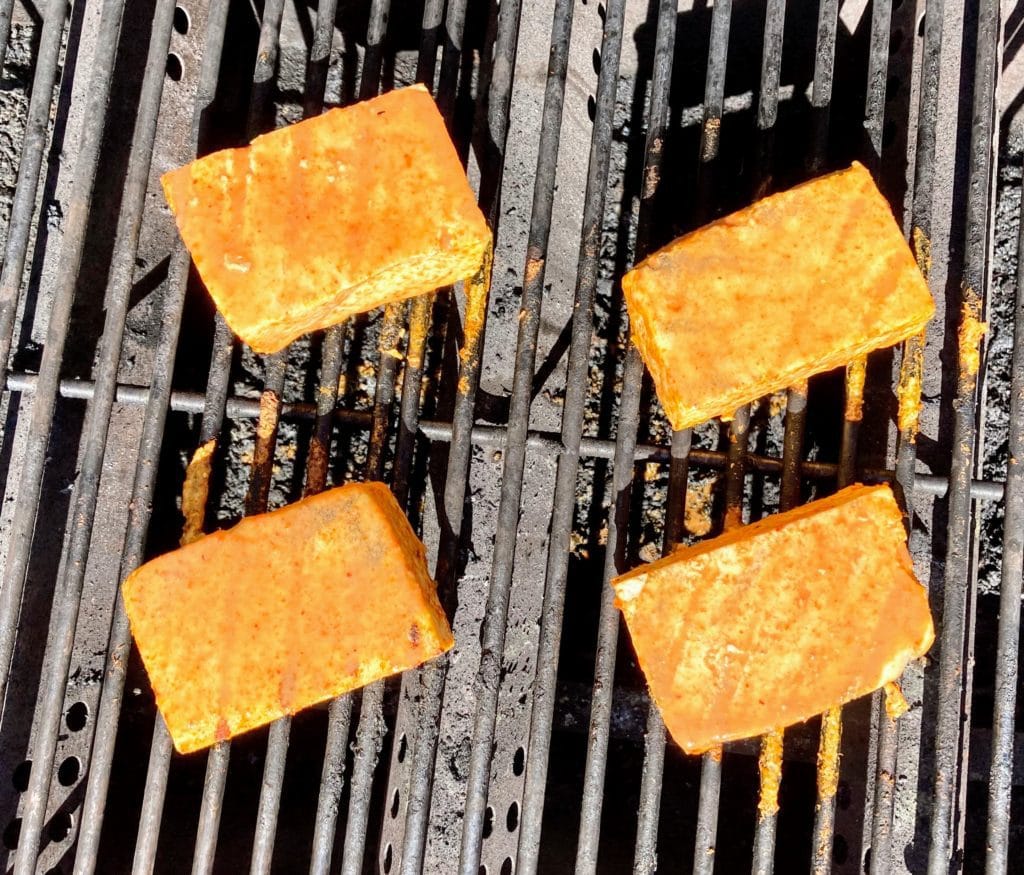 Grilled tofu Noodle Salad