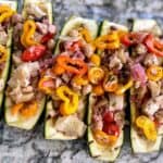 stuffed zucchini