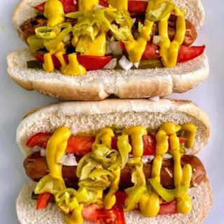 Carrot Dog Chicago Style