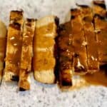 Tofu with Peanut Sauce