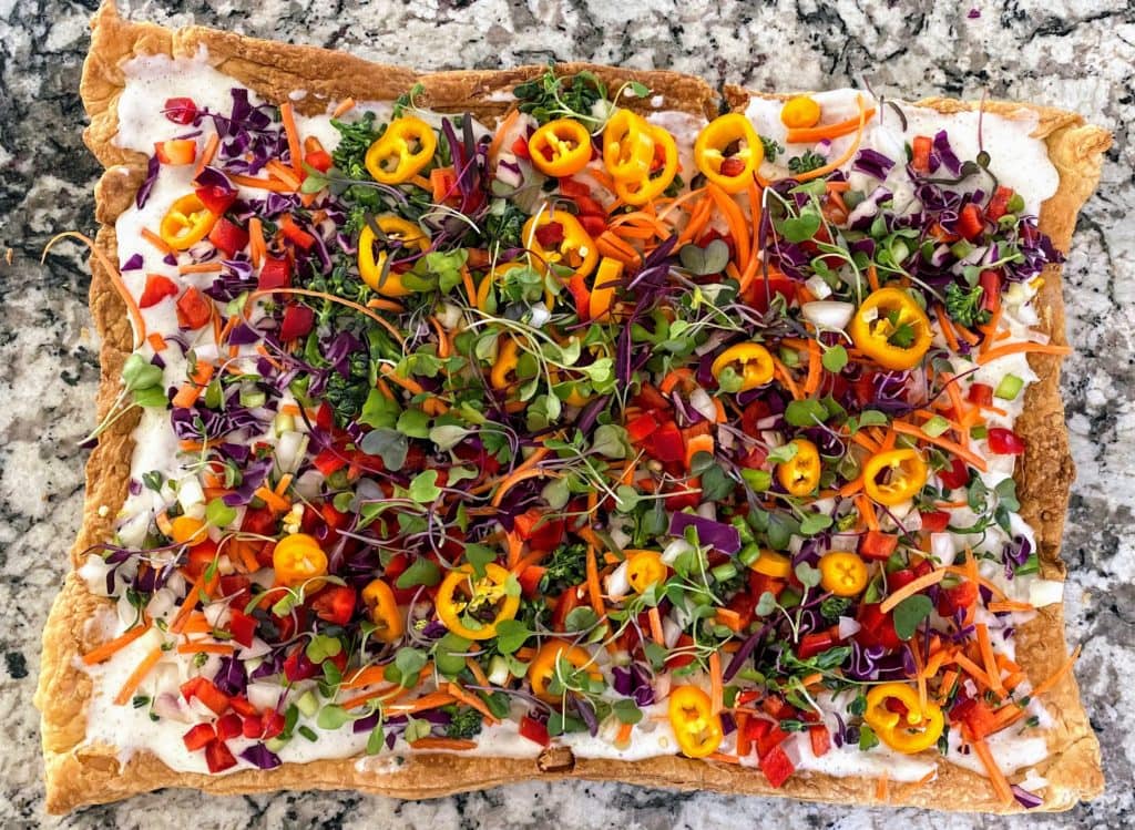 Vegetable Pizza Recipe