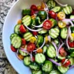 cucumber tomato salad