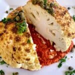 Romesco Sauce with Roasted Cauliflower