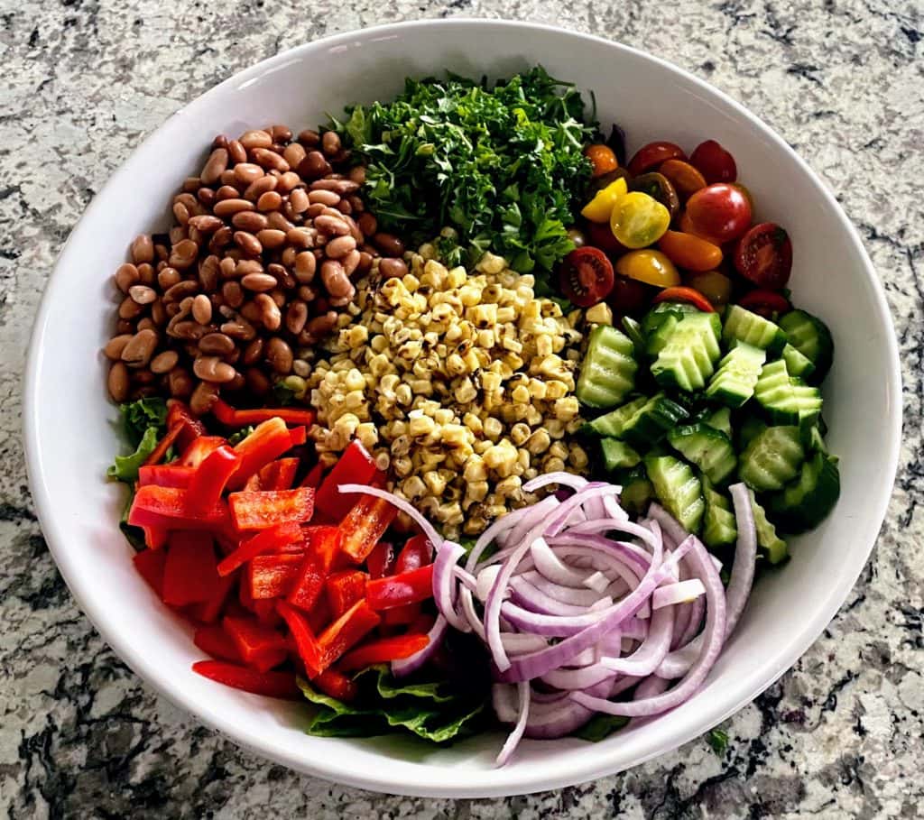 Salad with corn recipe