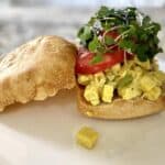 vegan tofu egg salad