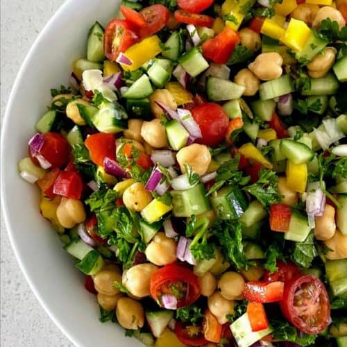 Israeli Salad Kathy's Vegan Kitchen