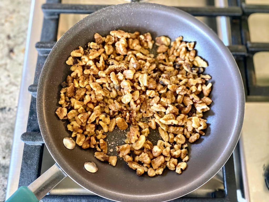 Toasted walnuts