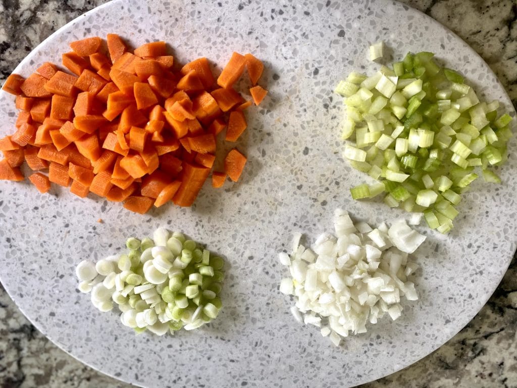 Curry cauliflower soup vegetables