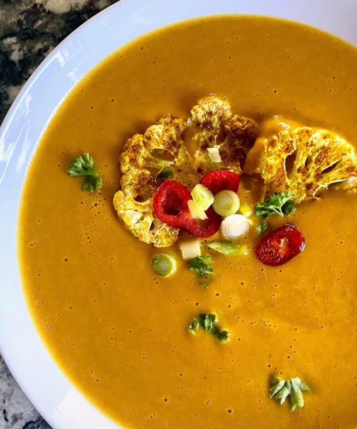 curried cauliflower soup recipe