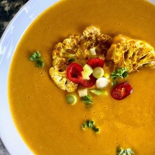 curried cauliflower soup recipe