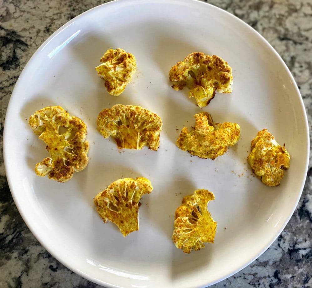 reserve cauliflower for garnish