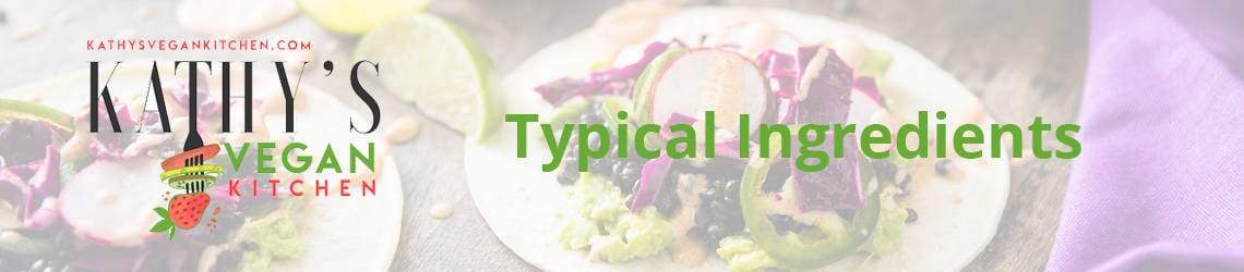 Typical Ingredients