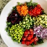 chopped kale salad