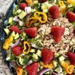 vegan strawberry salad