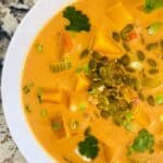 coconut curry butternut squash soup