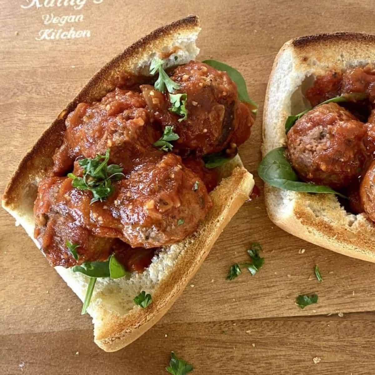 Vegan Meatball Sub