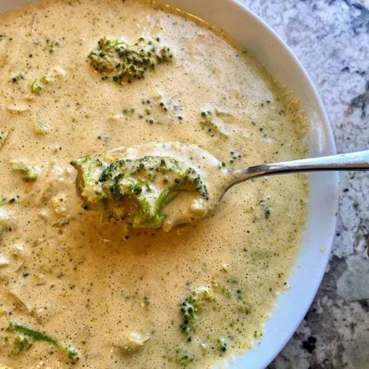 Vegan Cream of Broccoli Soup