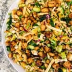 Asian Salad with chickpeas