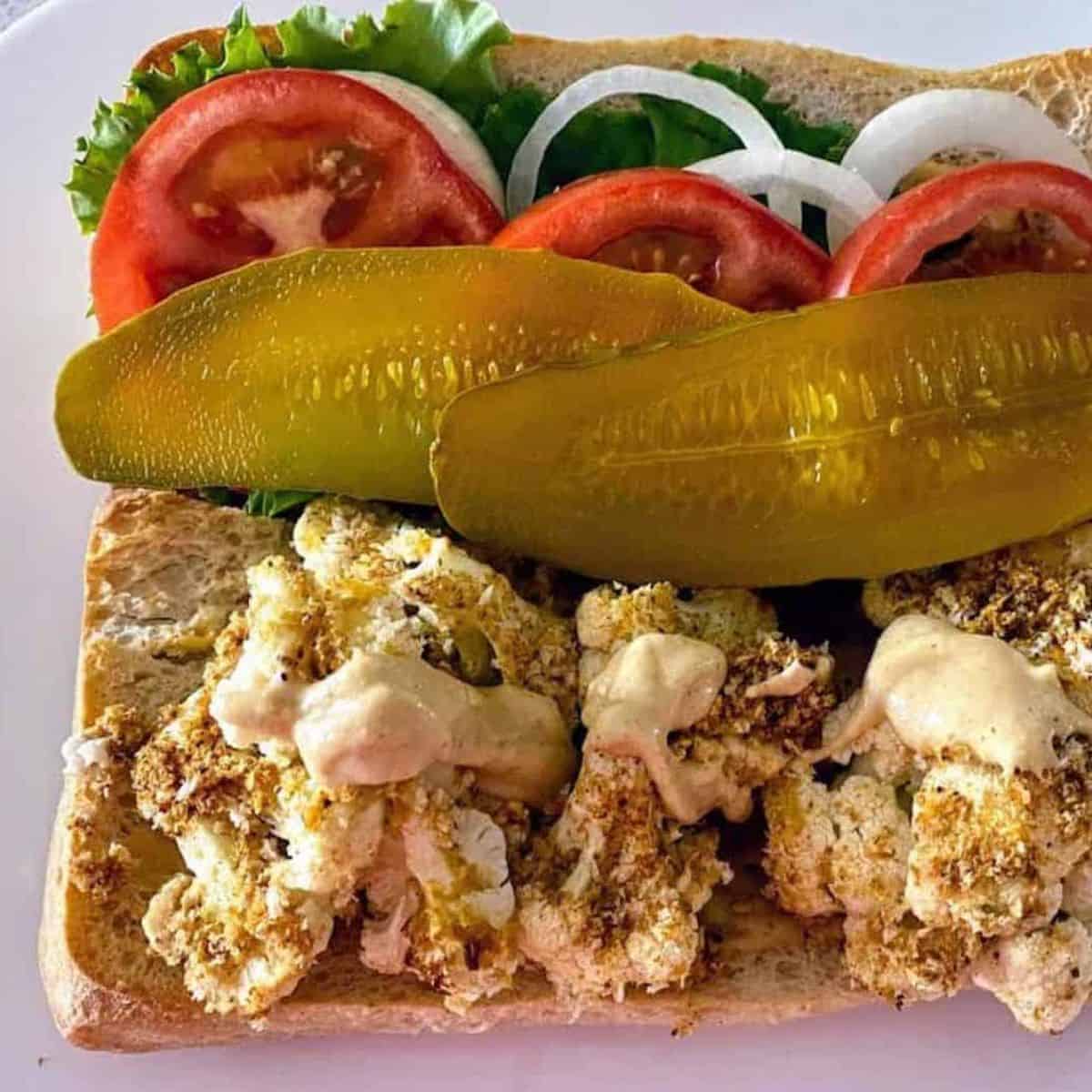 Vegan Po Boy Sandwich Kathy's Vegan Kitchen