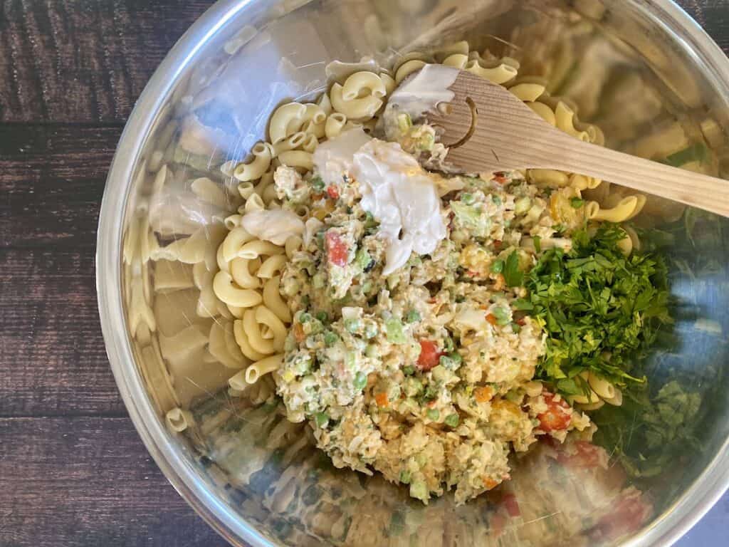 Vegan Tuna Pasta Salad Kathy's Vegan Kitchen