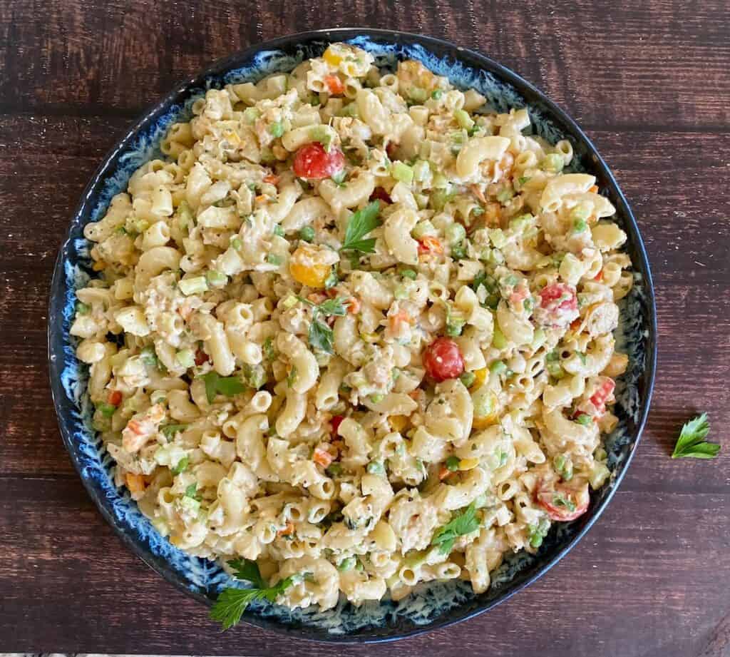 Vegan Tuna Pasta Salad Kathy's Vegan Kitchen