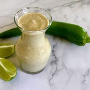 creamy green chili sauce recipe