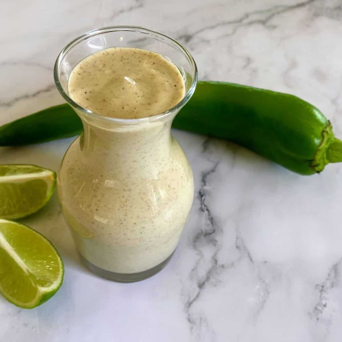 Creamy Green Chili Sauce Kathy's Vegan Kitchen