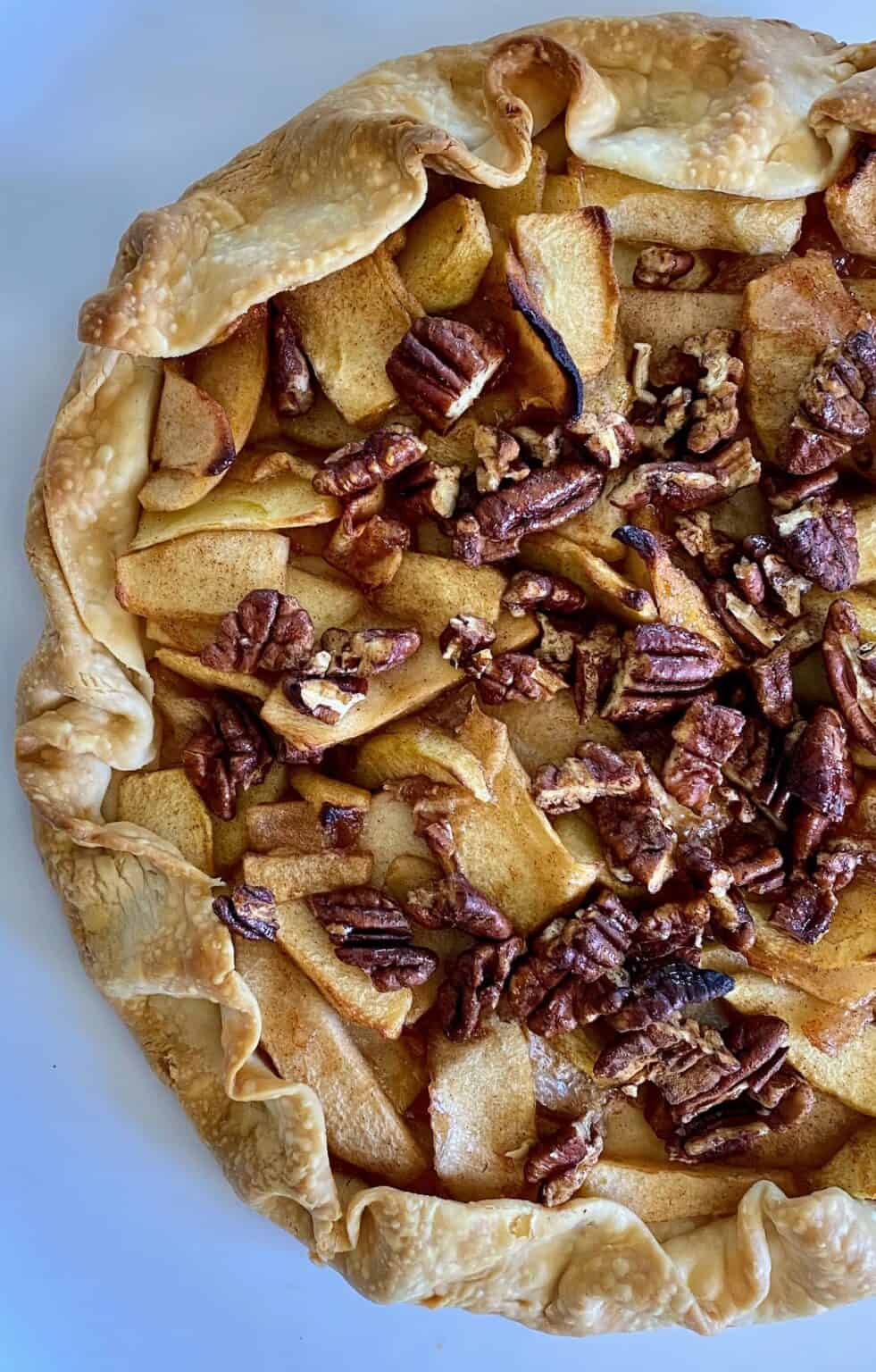 Apple Galette Recipe Kathy's Vegan Kitchen