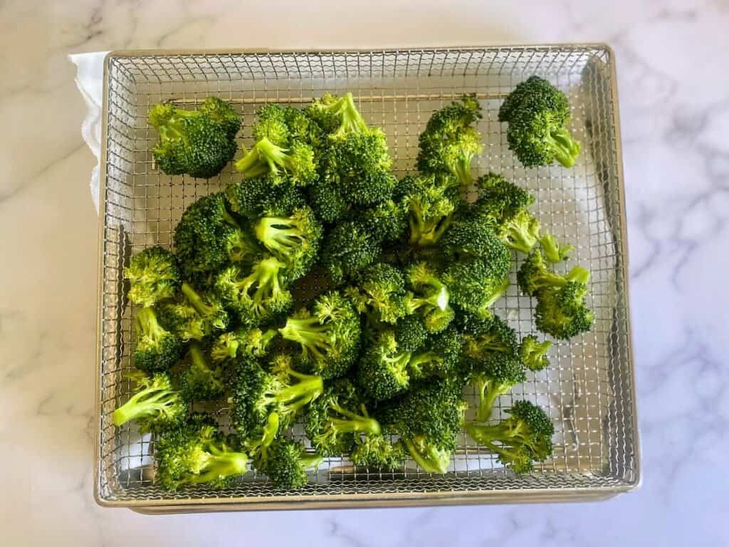 Air Fryer Broccoli Kathy's Vegan Kitchen