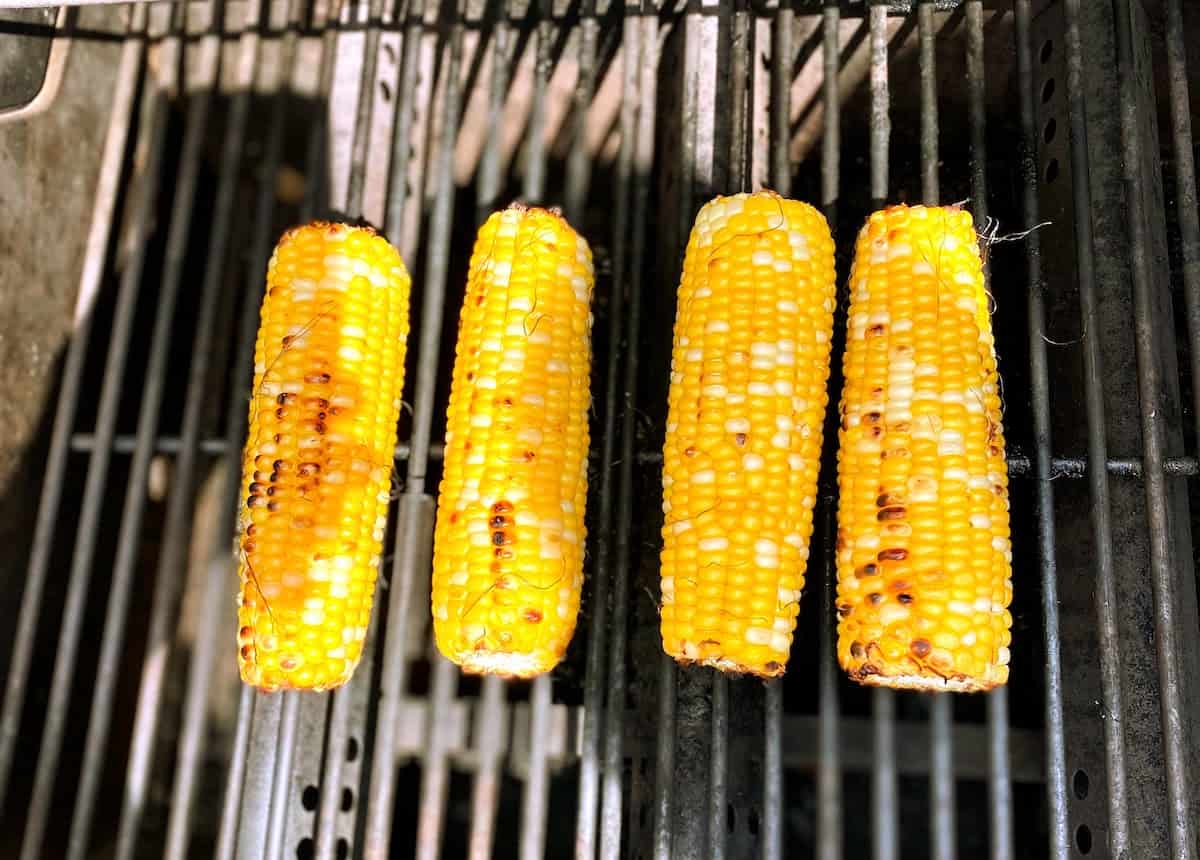 Cook the corn on the grill