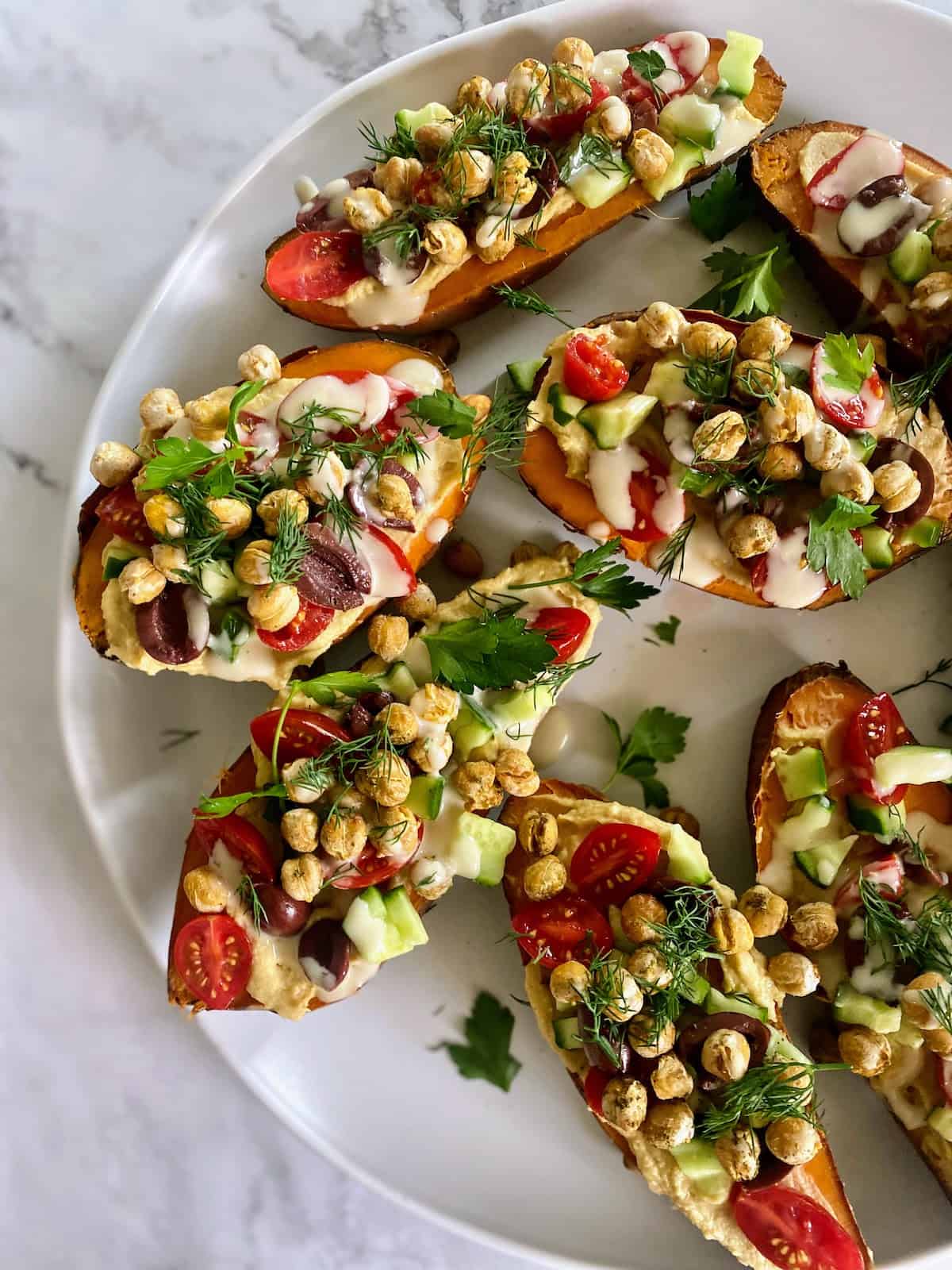 Vegan Stuffed Sweet Potato | Kathy's Vegan Kitchen
