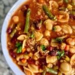 vegan minestrone soup recipe