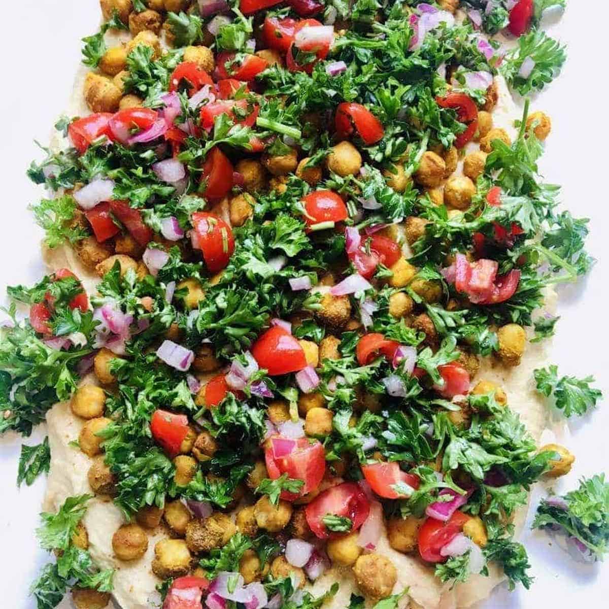 Vegan Layered Greek Dip