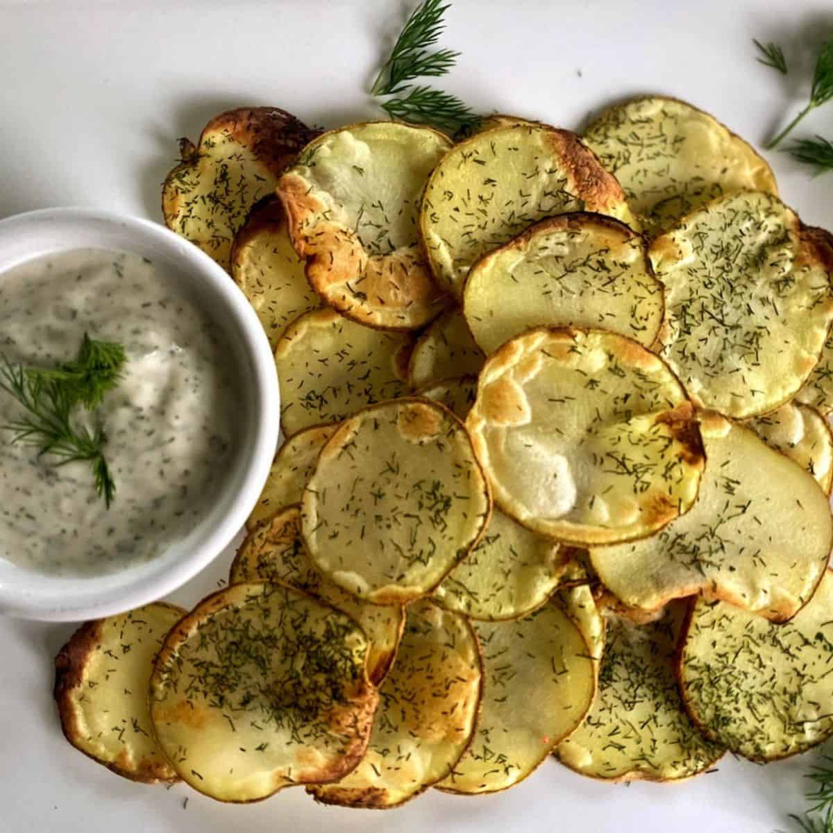 Dill Pickle Chips Cathy's Vegan Kitchen Karinokada